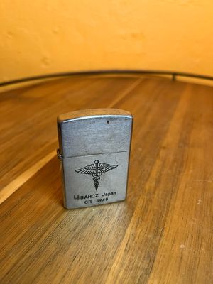 SAHCZ Japan OR 1968 Military Flip Top Lighter
