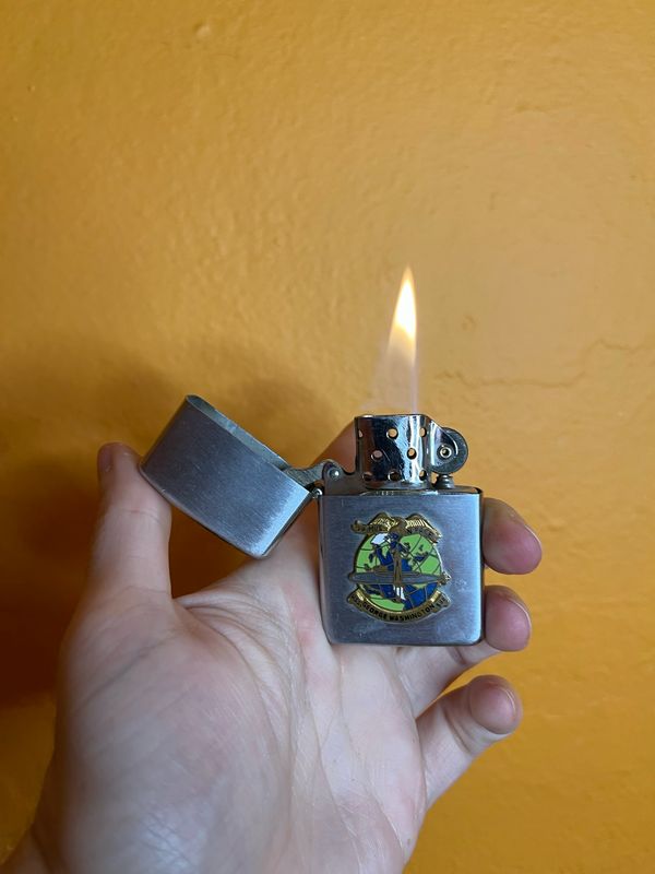 USS George Washington 59-D World’s First Fleet Ballistic Missile Submarine Military Flip Top Lighter