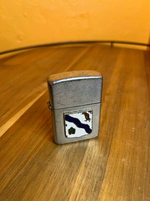 Hq &amp; Hq Company 145th Infantry Regiment 37th Infantry Division Camp Breckinridge KY Military Flip Top Lighter