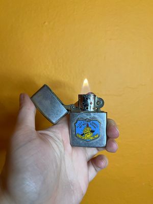 Fleet Sonar School Key West FL Military Flip Top Lighter