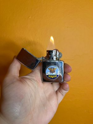 USS Boxer Vulcan Brand Military Flip Top Lighter