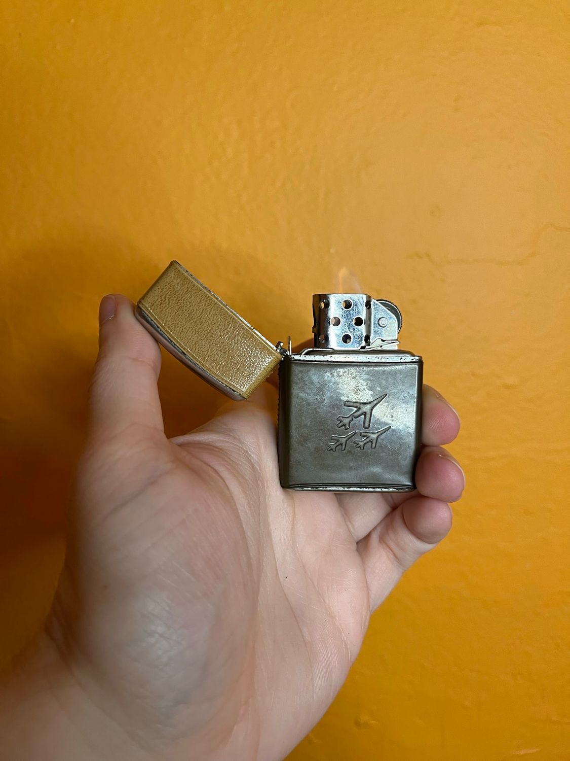 Champ Austria Air Force Flip Top Lighter