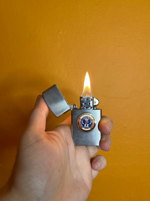 USS Coronado LPD 11 Crest Craft Military Flip Top Lighter