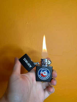 Royal Australian Air Force RAAF F/A-18 Hornet Flip Top Lighter