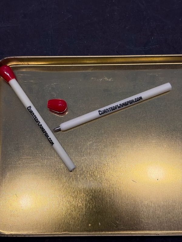 Curated Flame Match Pens
