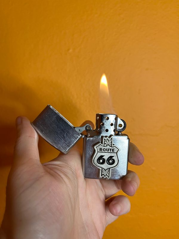 Route 66 Flip Top Lighter