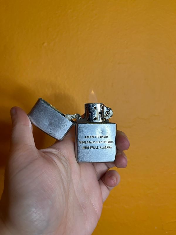Lafayette Radio Wholesale Electronics Huntsville AL Vulcan Flip Top Lighter