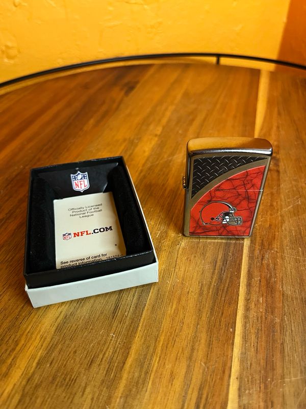 2018 Cleveland Browns Sealed Unstruck Zippo Lighter