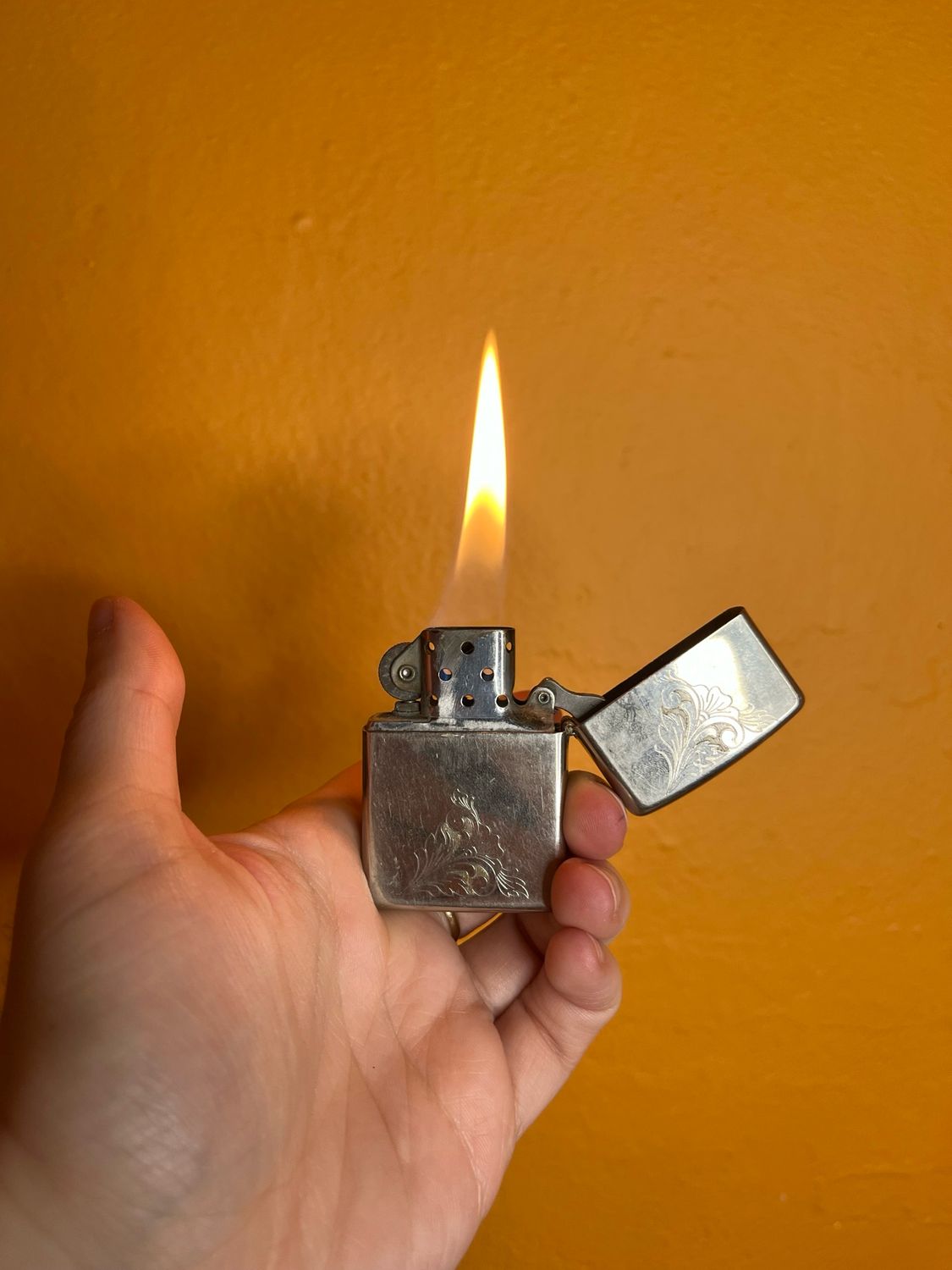 1994 Silver Plated Zippo Lighter