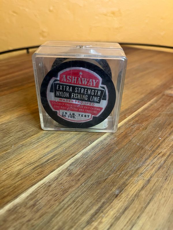 Vintage Ashaway Fishing Line Empty Spool
