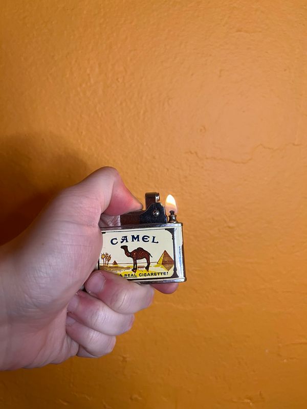 Camel Flat Ad Lighter
