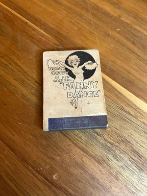 1920s-30s Hotsy Totsy &amp; Her Original Fanny Dance Pinup Flip Book