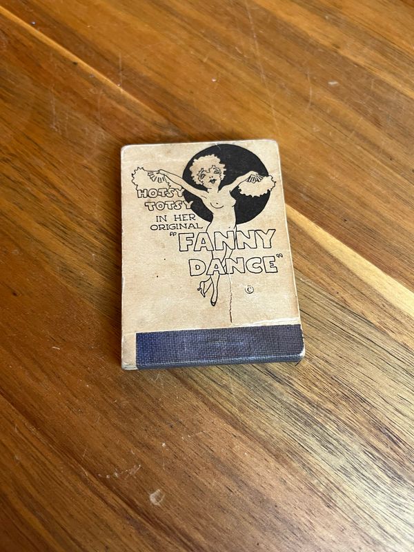 1920s-30s Hotsy Totsy &amp; Her Original Fanny Dance Pinup Flip Book