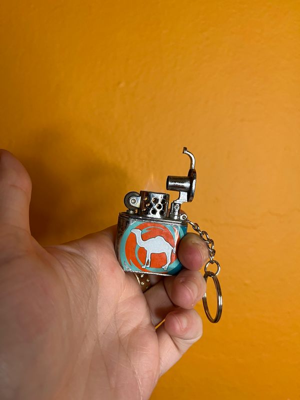1997 Camel Keychain Lighter