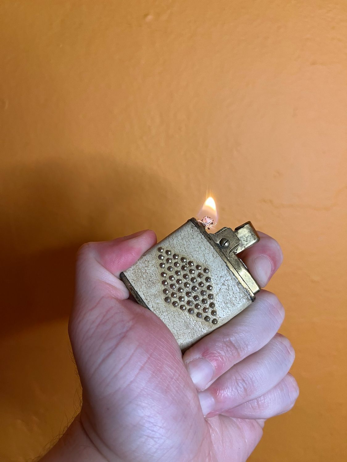 Prince Gardner Studded Diamond Pattern Lighter