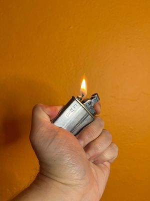 Customized ‘CWS’ Ronson Lighter