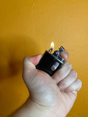 Customized ‘PJW’ Ronson Lighter