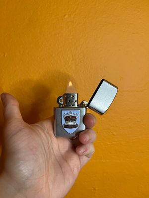 Commonwealth Crown Korea-Japan Map Military Flip Top Lighter