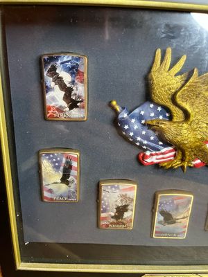 2014 Ted Blaylock’s Let Freedom Ring Collection Full Unstruck Zippo Lighter Box Set