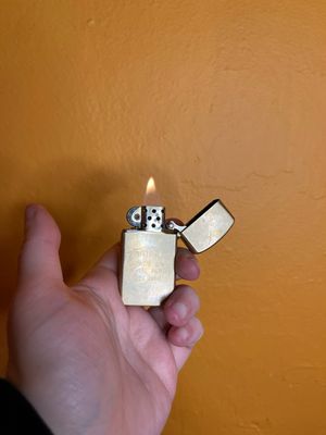 1967 Customized ‘D Murray Rental Rep Of The Month Dec 1966’ 10k Gold Fill Zippo Slim Lighter