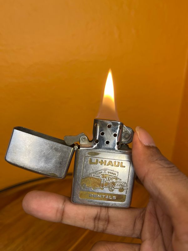 1972 U-Haul Rental Zippo Lighter