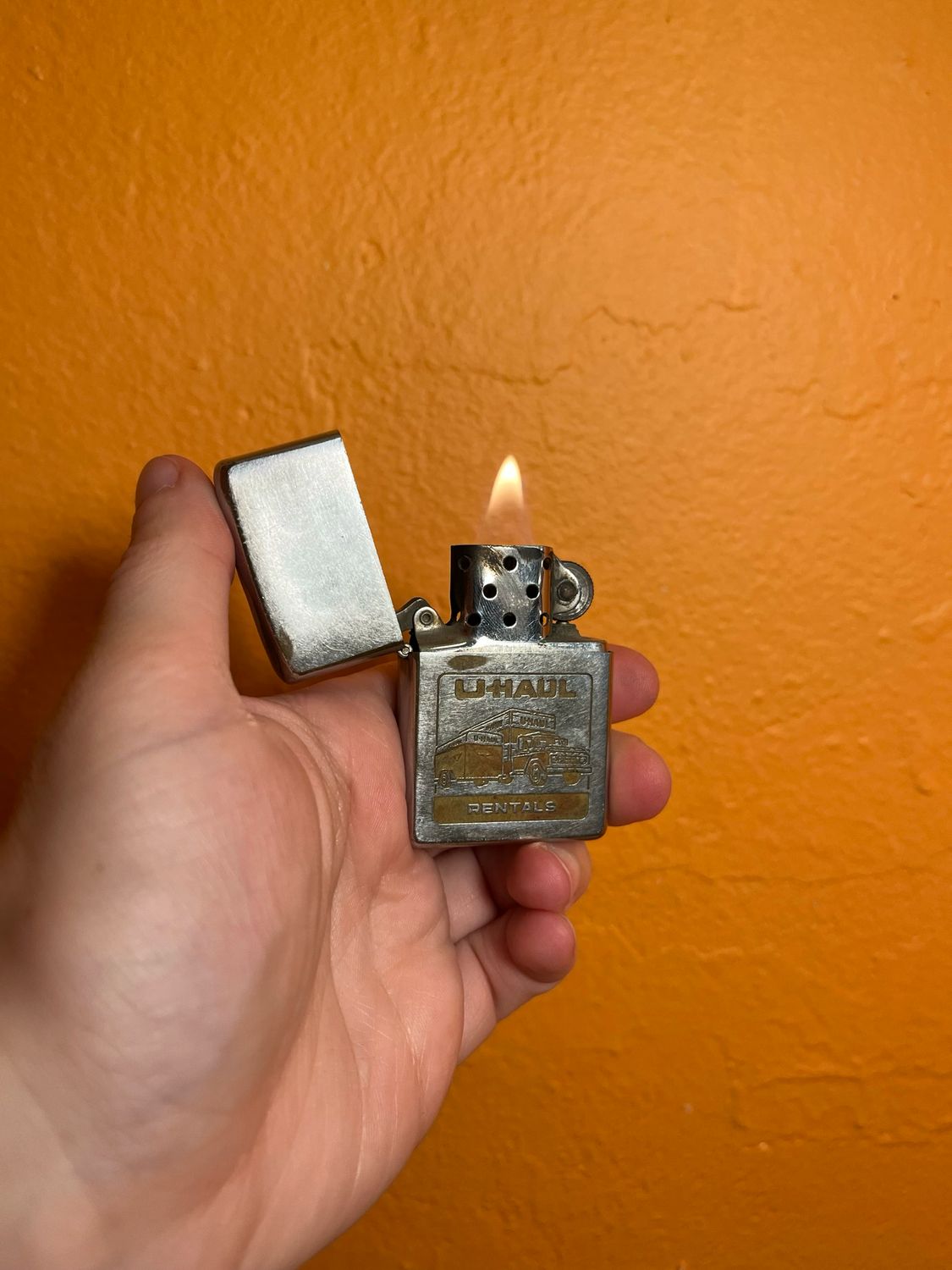 1972 U-Haul Rental Zippo Lighter