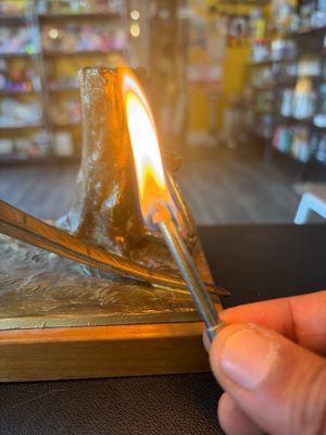 Pheasant Striker Permanent Match Table Lighter