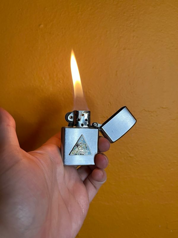 Mobile Technical Unit 3 Sasebo Japan Military Flip Top Lighter