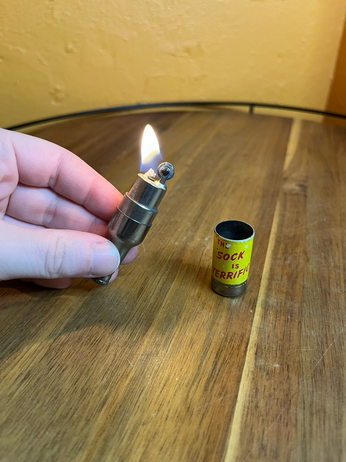 Bull Dog Lager Beer Bottle Lighter