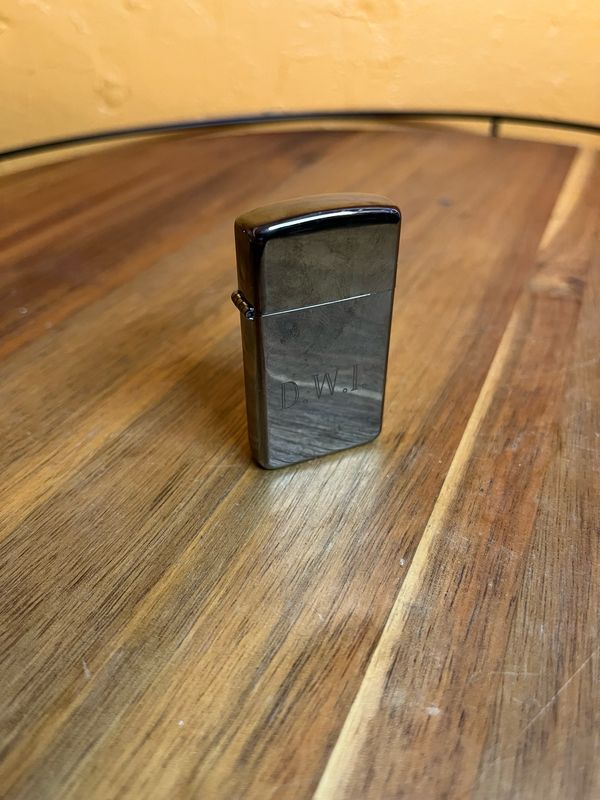 2014 Customized ‘DWI / Dinner At Eight’ Zippo Slim Lighter