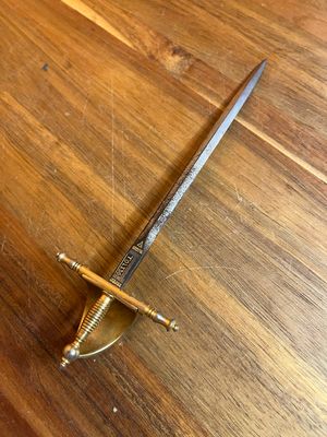 Sword Sabre Toledo Souvenir Letter Opener