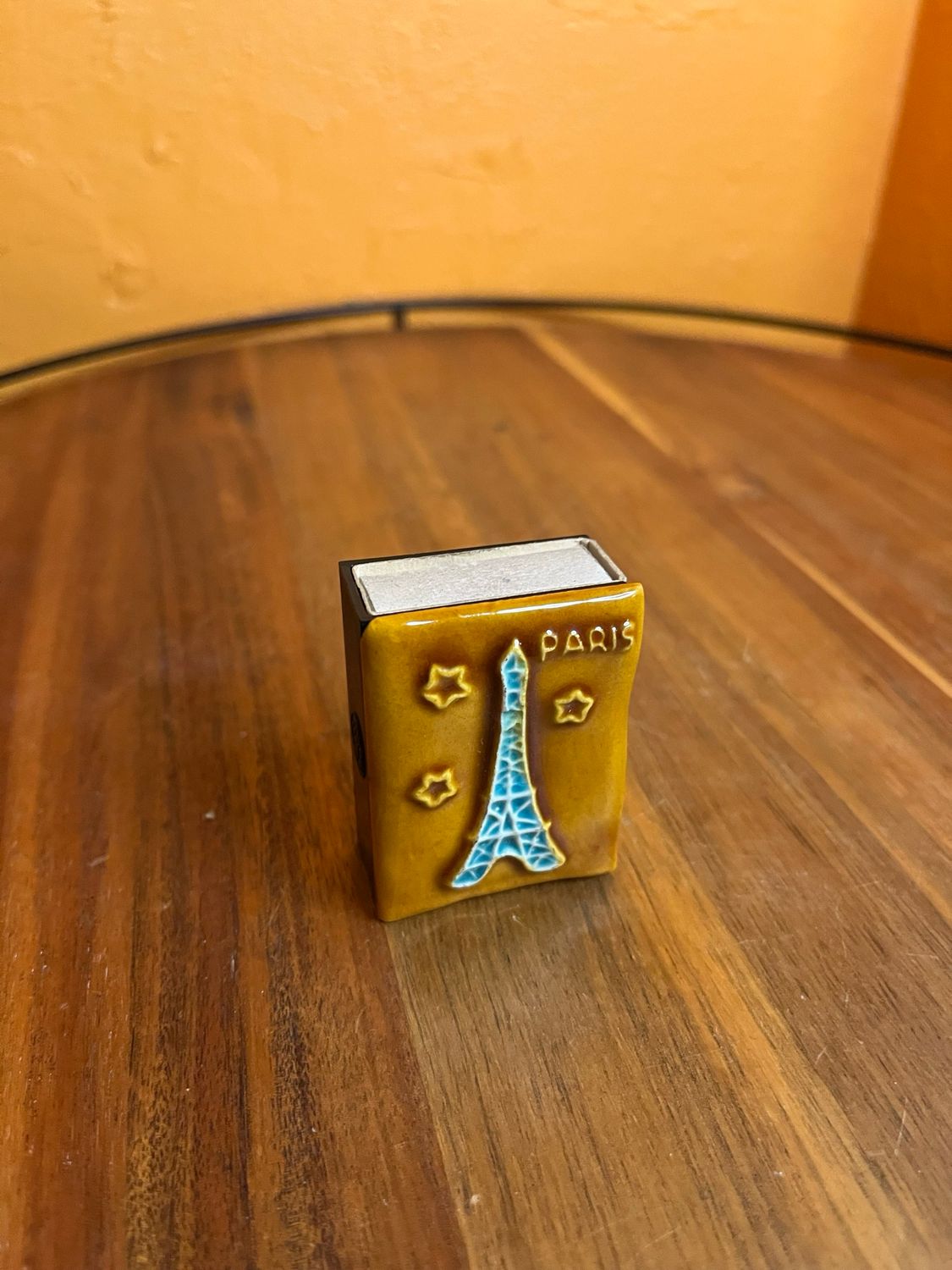 Paris Souvenir Matchbox Holder