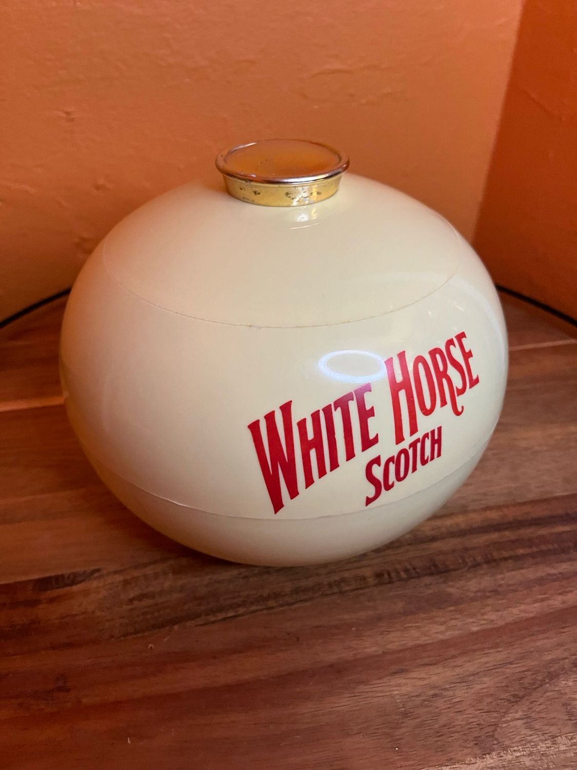 White Horse Scotch Ice Bucket