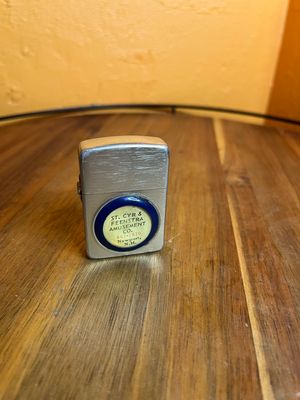 St Cyr &amp; Feenstra Amusement Co Newport NH Flip Top Lighter