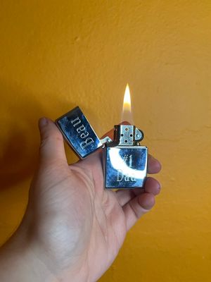 2005 Customized ‘Beau #1 Dad’ Zippo Lighter