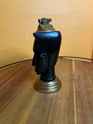 Art Nouveau Head Rivian’s Table Lighter