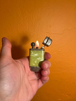 Cracked Ice German Trench Lighter