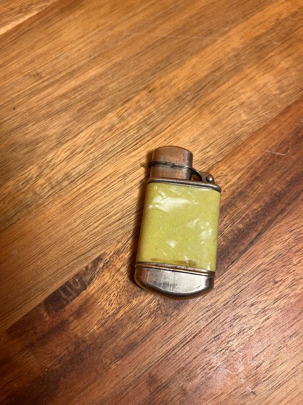 Cracked Ice German Trench Lighter