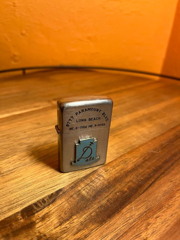 Dale Aero Products Inc Long Beach Coordinates Military Flip Top Lighter