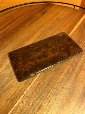 Imitation Tortoiseshell Long Cigarette Case