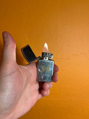 1950s-1970s Haughton Elevators Zippo Slim Lighter