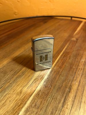 1950s-1970s Haughton Elevators Zippo Slim Lighter