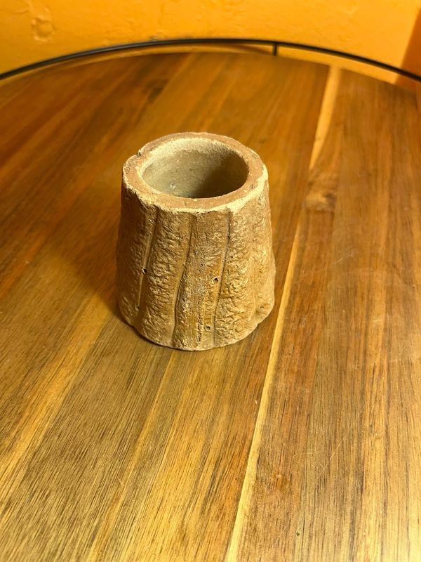 Tree Stump Match Holder