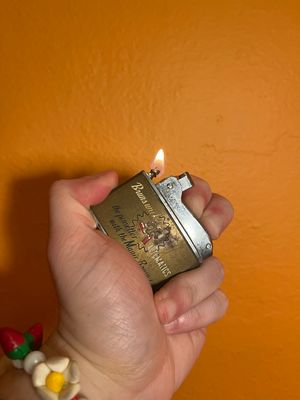 Brunswick Automatics ICC Lanes Monongahela PA Flat Lighter
