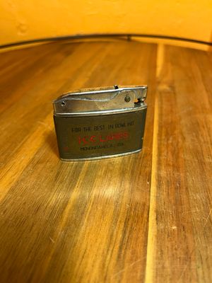 Brunswick Automatics ICC Lanes Monongahela PA Flat Lighter