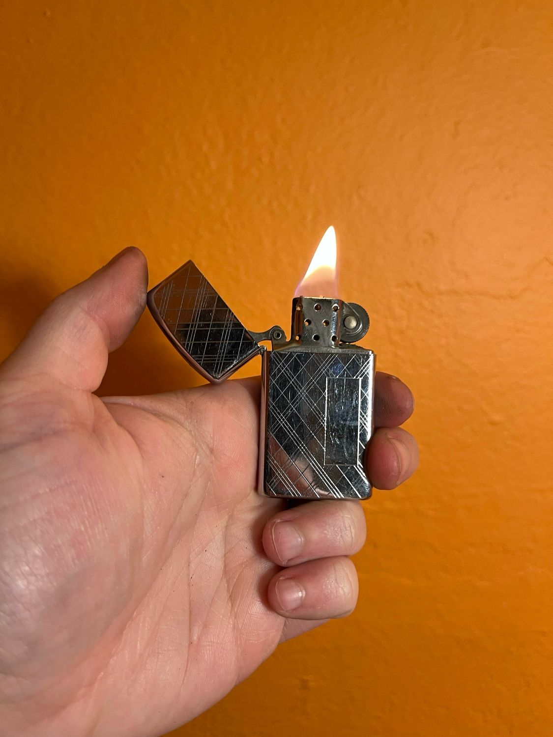1971 Personalized ‘Cookie’ Zippo Slim Lighter