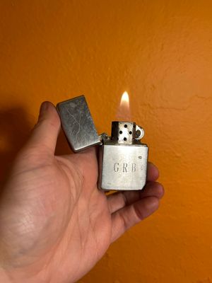 1967 Customized ‘GRB MMS AGE’ Zippo Lighter