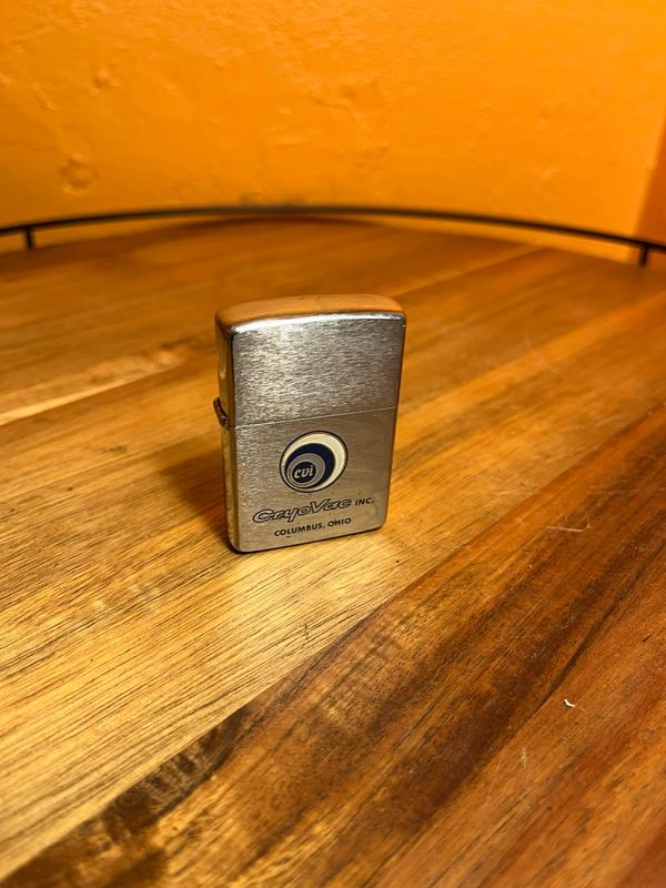1964 CryoVac Inc Columbus OH Zippo Lighter