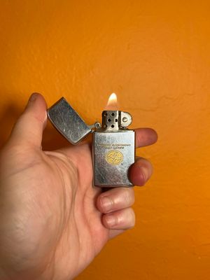 1968 North American Van Lines Zippo Slim Lighter