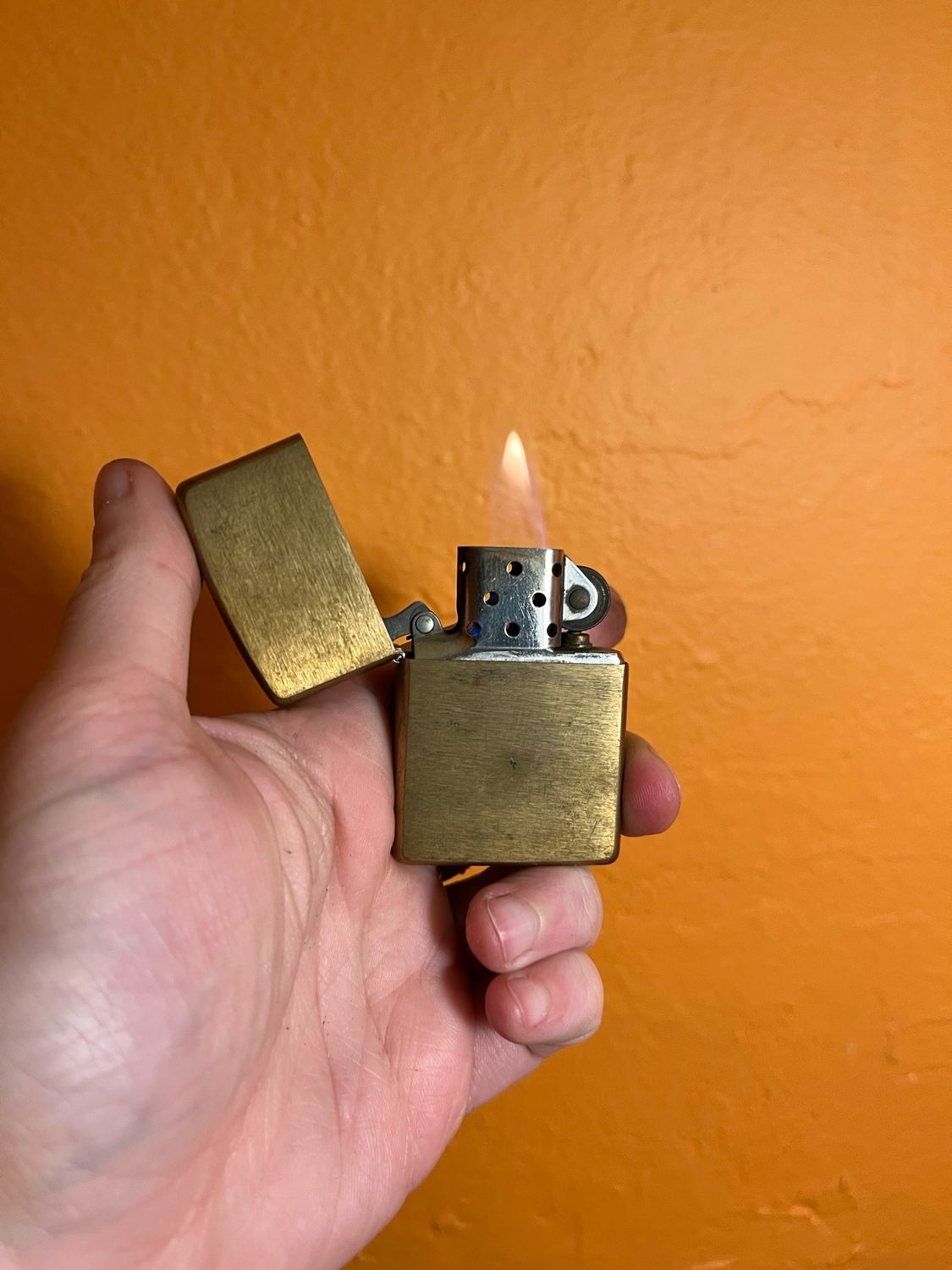 1995 Brass Zippo Lighter